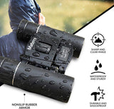 High-Powered 8x21 Compact Binoculars for Adults and Kids