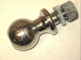 ACAR 1-7/8" Trailer Hitch Ball — 3/4" Shank, 1-1/2" Length, 2,000 lbs Capacity