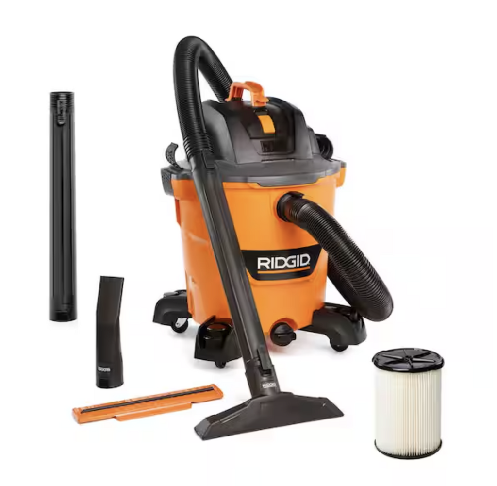 RIDGID 12 Gallon 5.0 Peak HP NXT Shop Vacuum Wet Dry Vacuum (open box)