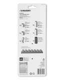 Husky SAE 8-Piece 1/2 inch Socket Set 1/4 inch and 3/8 inch Drive