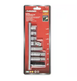 Husky SAE 8-Piece 10 mm Metric Socket Set 1/4 inch and 3/8 inch Drive