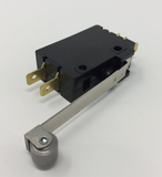 0E19-00K0 Microswitch, Snap Action, Roller Lever, DPDT, Quick Connect, 15 A