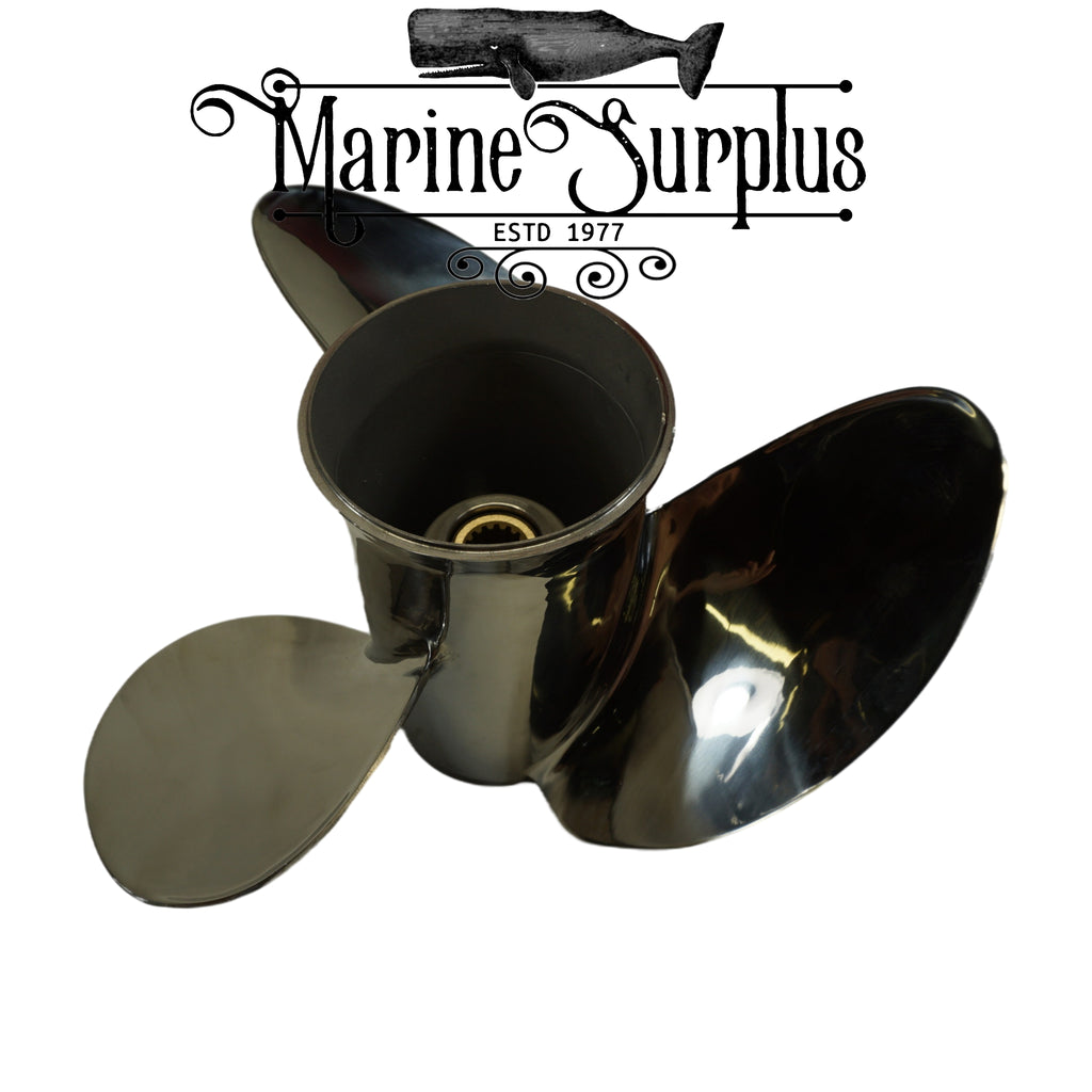 Stainless Propeller 13.6 (13-5/8) x 21 RH - Replacement for Mercury Enertia 48-899002a46