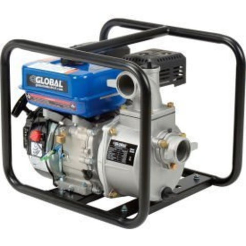 Portable Gasoline Water Pump,  2¿ Intake/Outlet,  7HP