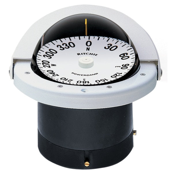 Fn-201W Navigator Compass Flush Mount - White