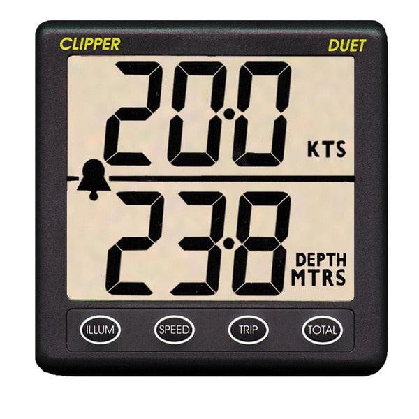 Duet Instrument Depth Speed Log w/Transducer