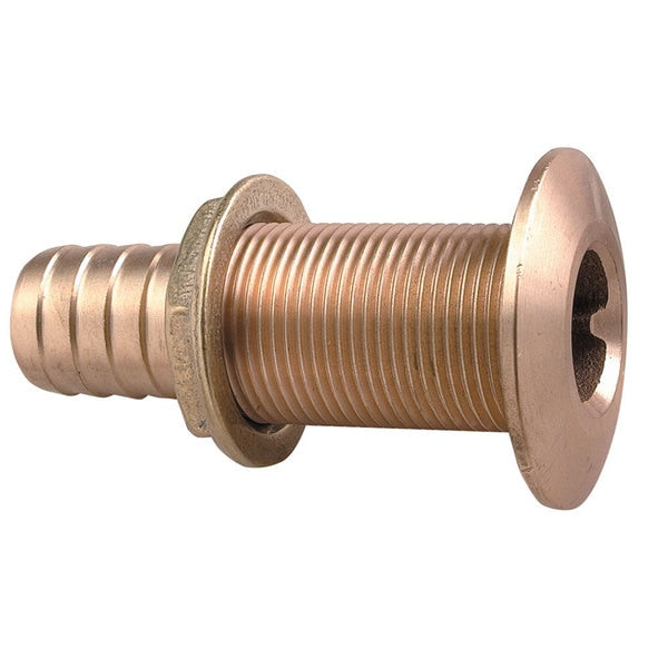 1" Thru-Hull Fitting F/ Hose Bronze