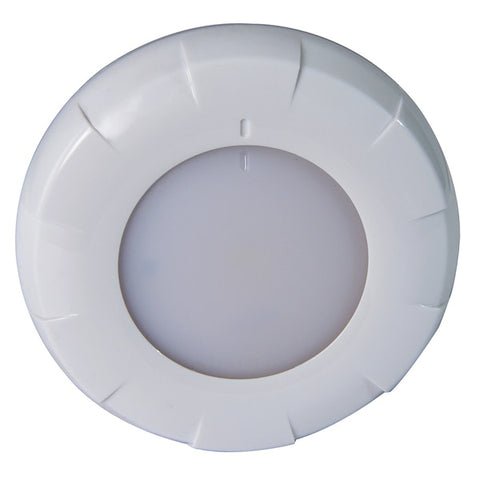 Aurora LED Dome Light - White Finish - White/Blue Dimming