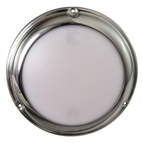 TouchDome-Dome Light-Polished SS Finish-2-Color White/Blue Dimming