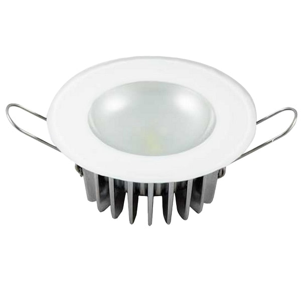 Lumitec Mirage - Flush Mount Down Light - Glass Finish/No Bezel - Warm