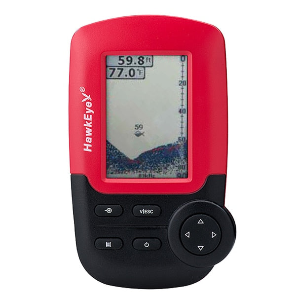 FishTrax 1C Handheld Fish Finder w/HD Color VirtuView Displa