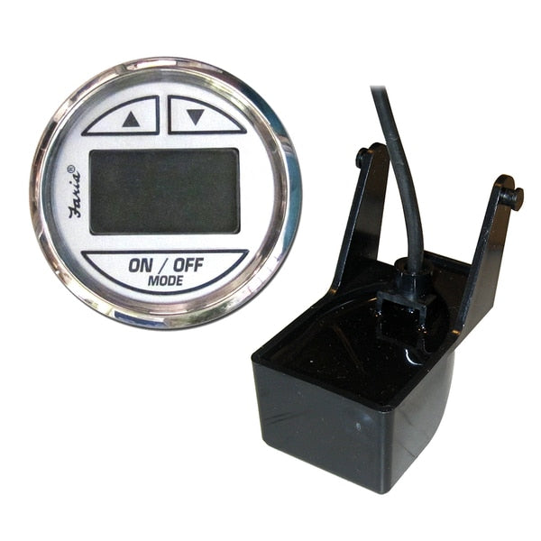 Chesapeake SS White 2" Depth Sounder w/Transom Mount Transducer