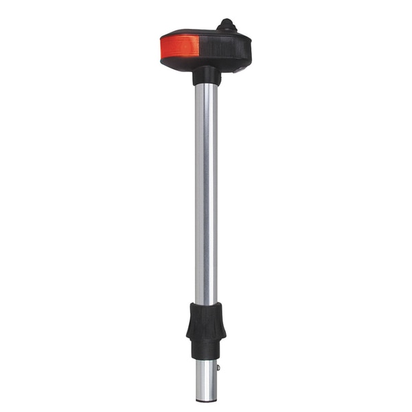Removable Bi-Color Utility Light And Pole-Black