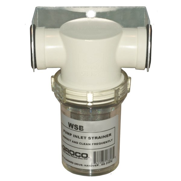 1-1/4 Inch Fresh Water Strainer w/#304 SS Basket