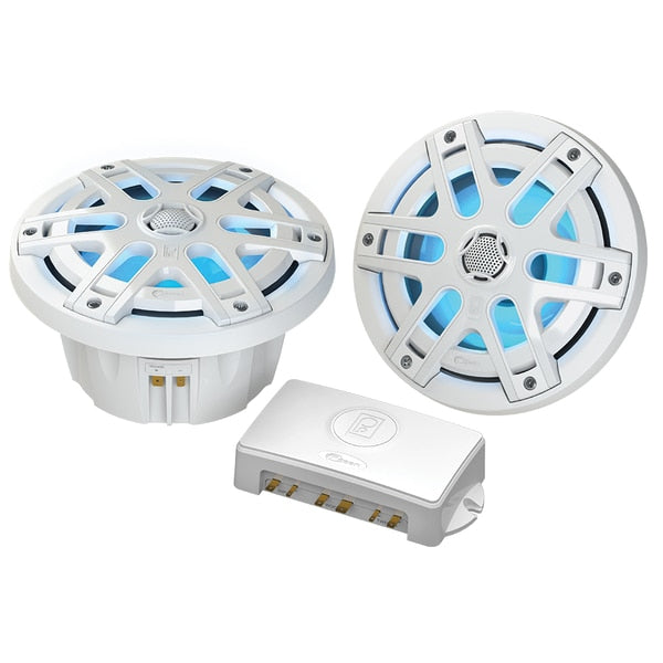 Ma-Oc6 6.5" Round Waterproof Blue Led Lit