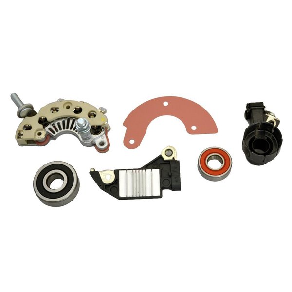 Offshore Repair Kit 60 Series 12V w/Bearings, Brushes, Regulator/Rectifier