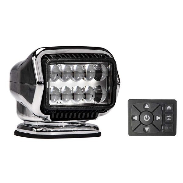 Golight Stryker ST Series Permanent Mount Chrome 12V LED w/Hard Wired