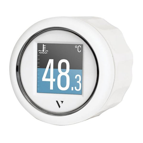 52mm 2-1/16in ViewLine Flex Gauge - White
