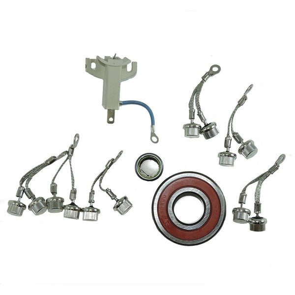 Offshore Repair Kit 94 Series 12/24V Includes Bearings, Brushes, Positive/Negative Diode