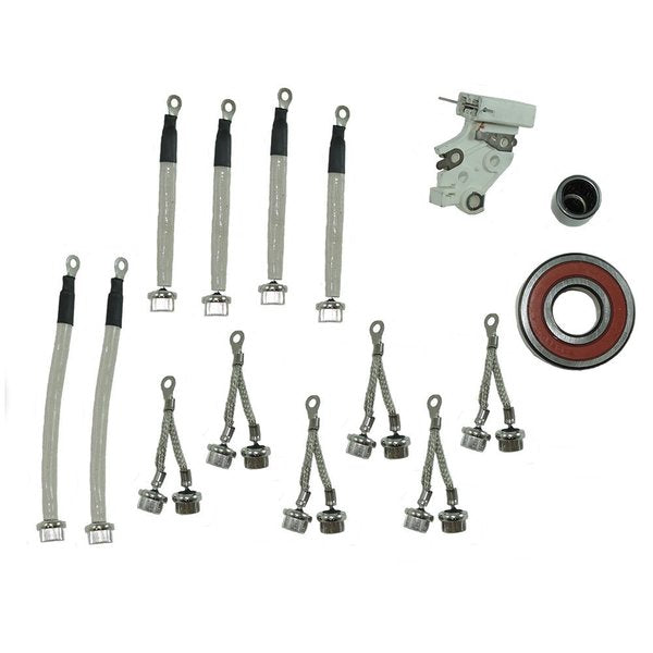 Offshore Repair Kit 95 Series 12/24V Includes Bearings, Brushes, Positive/Negative Diode