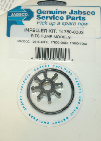 Jabsco 14750-0003 Impeller kit Impellers part from MarineSurplus.com