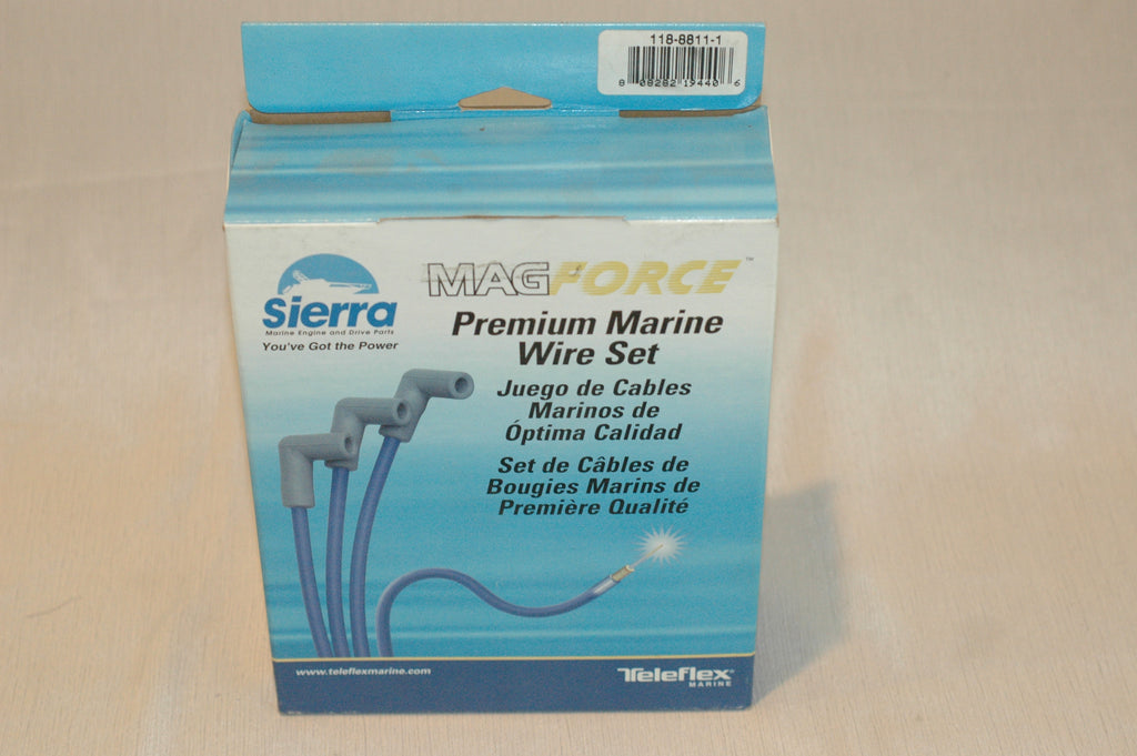 Sierra 18-8811-1 Mag Force 4cyl Ignition Wire Set 84-816761Q13 503748