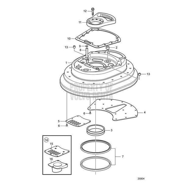 Anode Kit Ips Drive Lower Gear