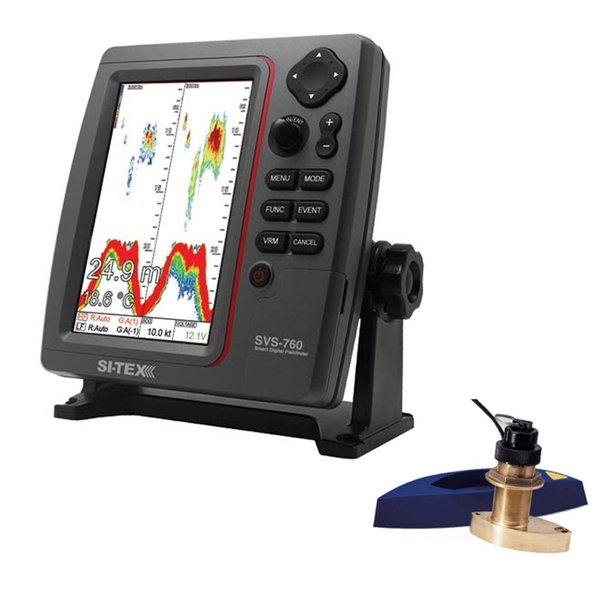 Svs760 Fish Finder Kit W Bronze ThruHull W Spd