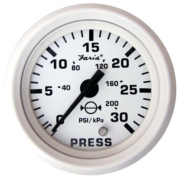 Dress White 2 Water Pressure Gauge Kit 30Psi