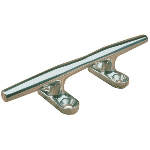 Sea-Dog 0416041 Cleat,  Stainless Open Base,  4 in.,  Carded