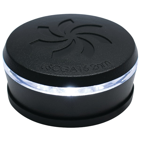 LED Waketower All-Round Navigation Light Black, 2.5" Dia x 1.2"