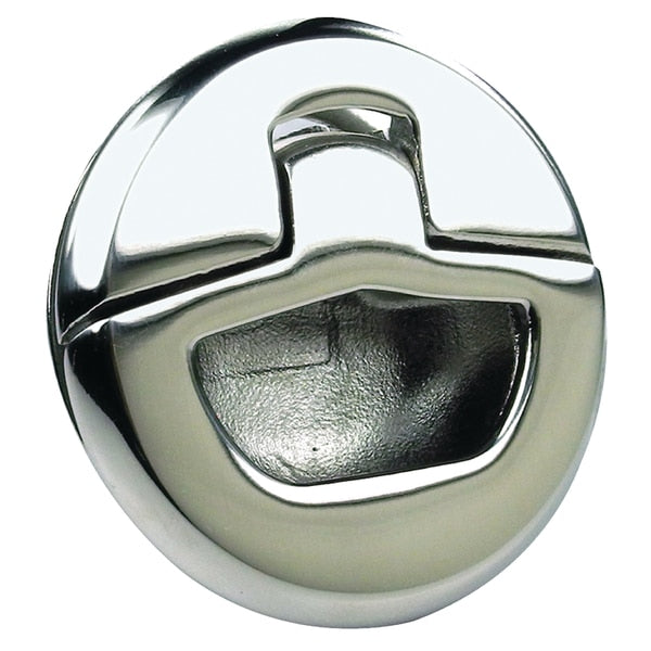 Non-Locking Grand Slam Latch, Mini Round, 1-3/8", 316 SS