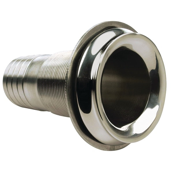 Mega-Flow Dripless 316 Stainless Thru Hull, 1-1/2"