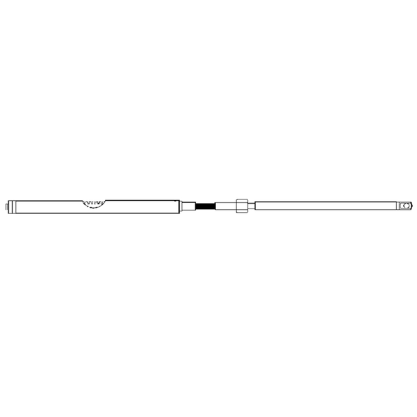 Universal Rack & Pinion Steering Cable,  14'