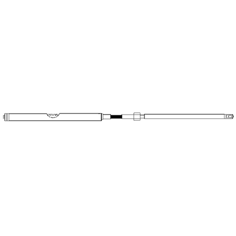 Universal Rack & Pinion Steering Cable,  15'
