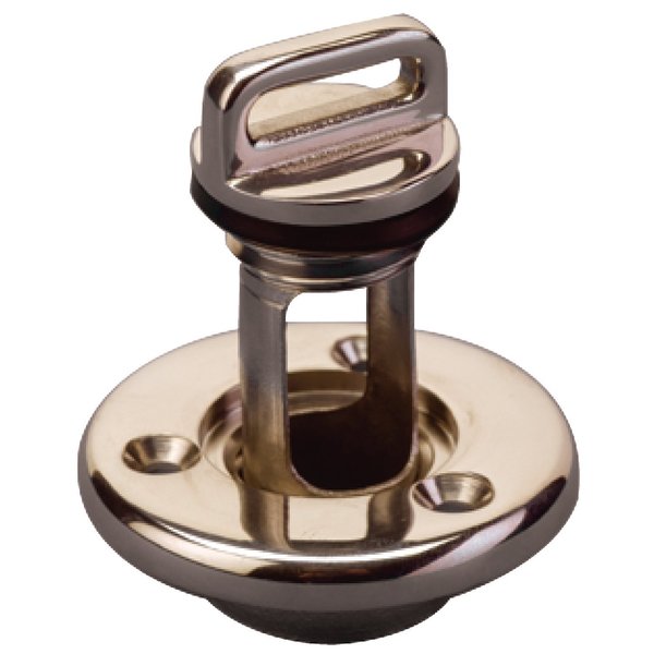 SeaDog Captive Garboard Drain & Plug | #8 Fastener | Investment Cast 316 Stainless