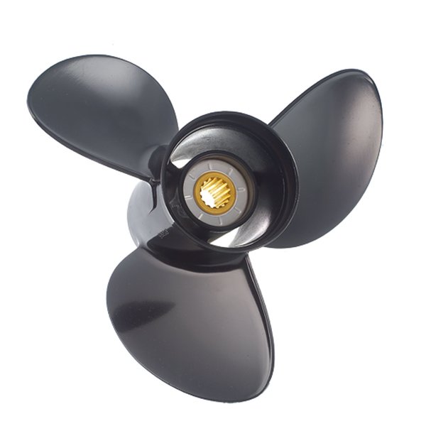 Solas 5011-078-09 Amita 3 Aluminum 3-Blade Propeller - RH, 7.8" Diameter x 9" Pitch x 12-Spline