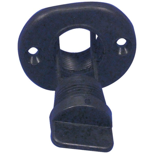 T-H Marine DP-1-DP Self-Retaining Boat Transom Drain Plug - Black