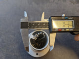 Perko Marine Straight Fuel Fill Deck Fitting - 316 Stainless - 3" Flange