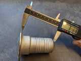 Perko Marine Straight Fuel Fill Deck Fitting - 316 Stainless - 3" Flange