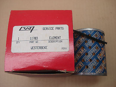 TWO Genuine Westerbeke fuel filters 11703  perkins 30242 Intake & Fuel System part from MarineSurplus.com