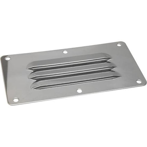 Stainless Steel Louvered Vent - 5 x 9 in.