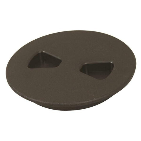 DPS-8-1 DP 8 in. Sure-Seal Screw Out Deck Plates,  Black