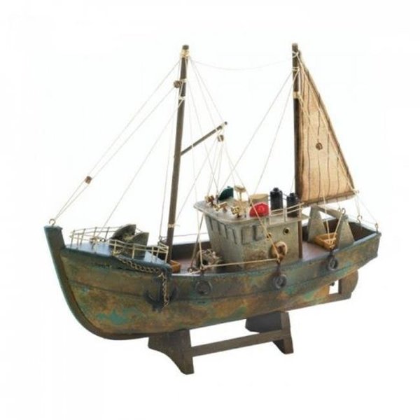 Accent Plus 10018486 Fishing Boat Model