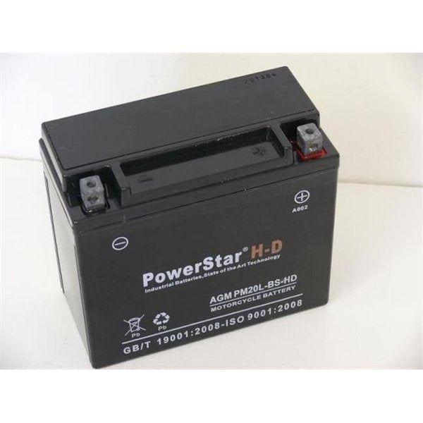 PowerStar PM20L-BS-HD-13 H-D Battery Jet Ski Honda Aqua Trax Kawasaki JS800 Sea Doo Wave Runner