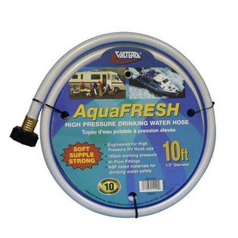 W015120 Fresh Water Hose; White; 0.5 In. X 10 Ft.