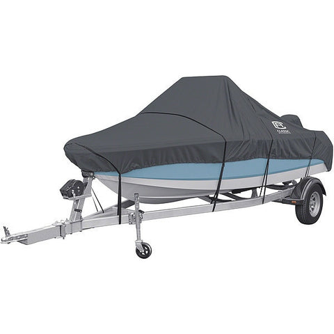 Center Console Boat Cover,  MdlF,  Charcoal