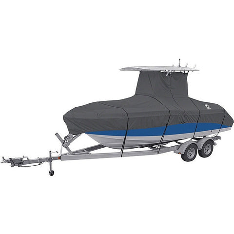 StormPro T-Top Boat Cover,  MdlC,  Charcoal,  16 ft - 18.5 ft L