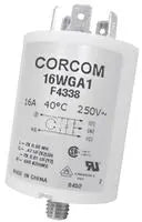 Filtered IEC Power Entry Module, IEC C14, General Purpose, 16 A, 250 VAC 4-6609089-8