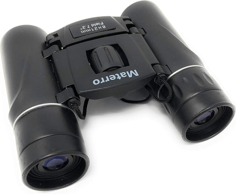 High-Powered 8x21 Compact Binoculars for Adults and Kids